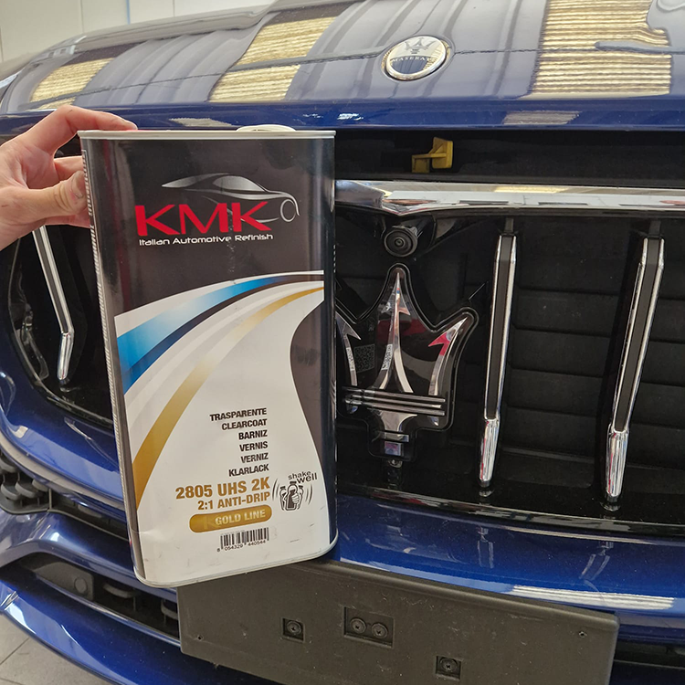 KMK - kit trasparente bicomponente UHS anti colatura